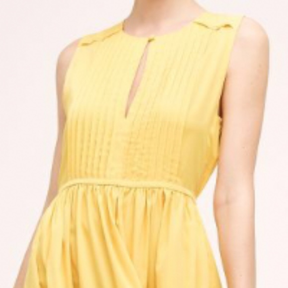 Yellow Tiered Dress - Picture 2 of 2